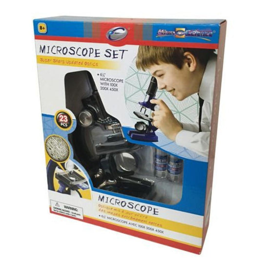 Eastcolight Set De Microscopio Infantil 23pzs 21352