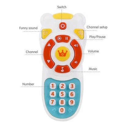 Control Remoto Bebe Didactico Con Luz Sonido 1813252 Huanger
