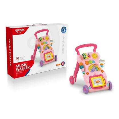 Caminador Musical Con Actividades Celeste 1962940 Huanger