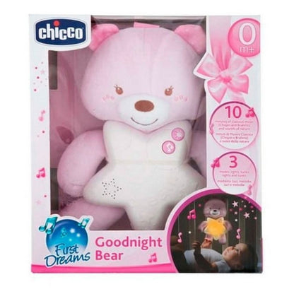 Chicco Luz De Noche Goodnight Bear Pink 91561