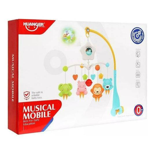 Movil Musical Para Cuna Animalitos 1814983 Huanger