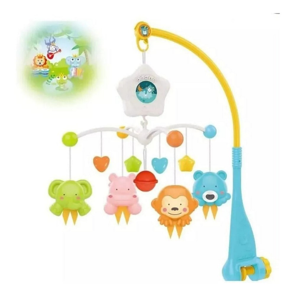 Movil Musical Para Cuna Animalitos 1814983 Huanger