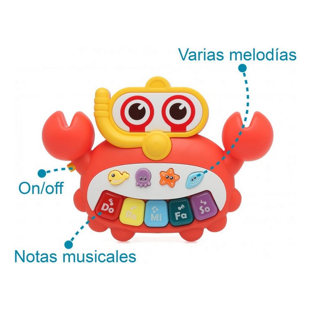 Piano Cangrejo Musical Para Bebé 2043911 Huanger