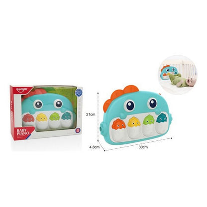 Piano Cunero Musical Dino Para Bebé 2144288 Huanger