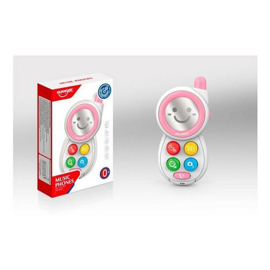 Celular C/sonido Y Luz Rosa 1741977