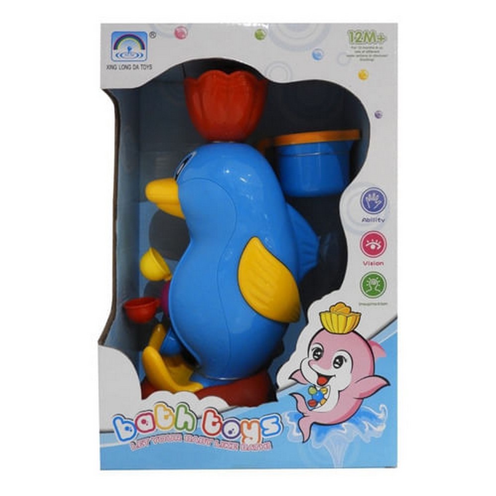 Juego Para Baño Delfín Con Ventosa 1112471