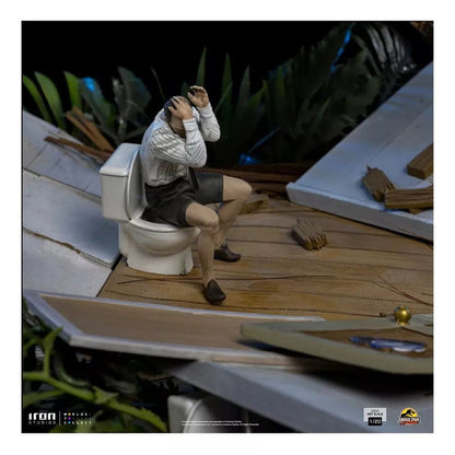 Rex And Donald Gennaro Jurassic Park Demi 1/20 Iron Studios
