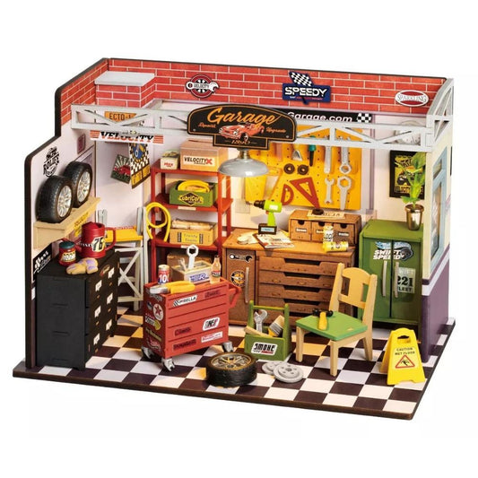 Robotime Puzzle 3d Garage Workshop Dg165 Rolife