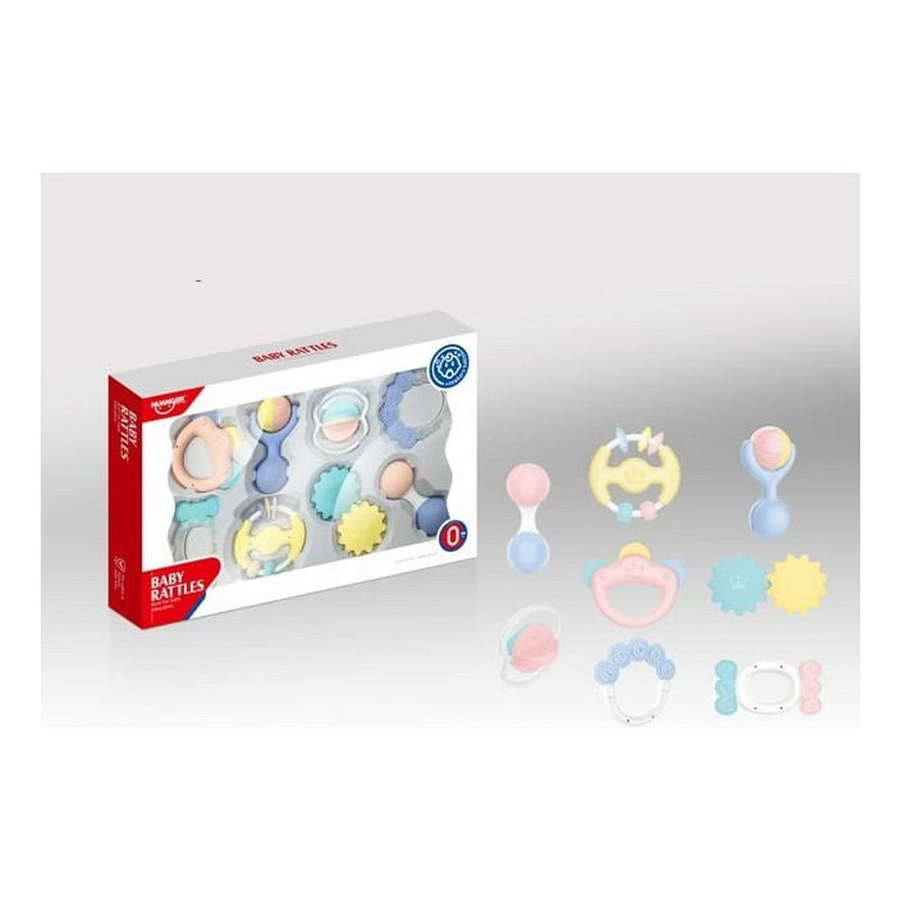 Set Bebe Sonajeros Y Mordillos 8 Piezas 1801044 Huanger