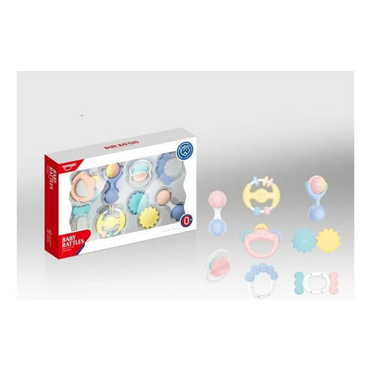 Set Bebe Sonajeros Y Mordillos 8 Piezas 1801044 Huanger