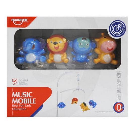 Móvil Musical 4 Colgantes De Plástico 1175168