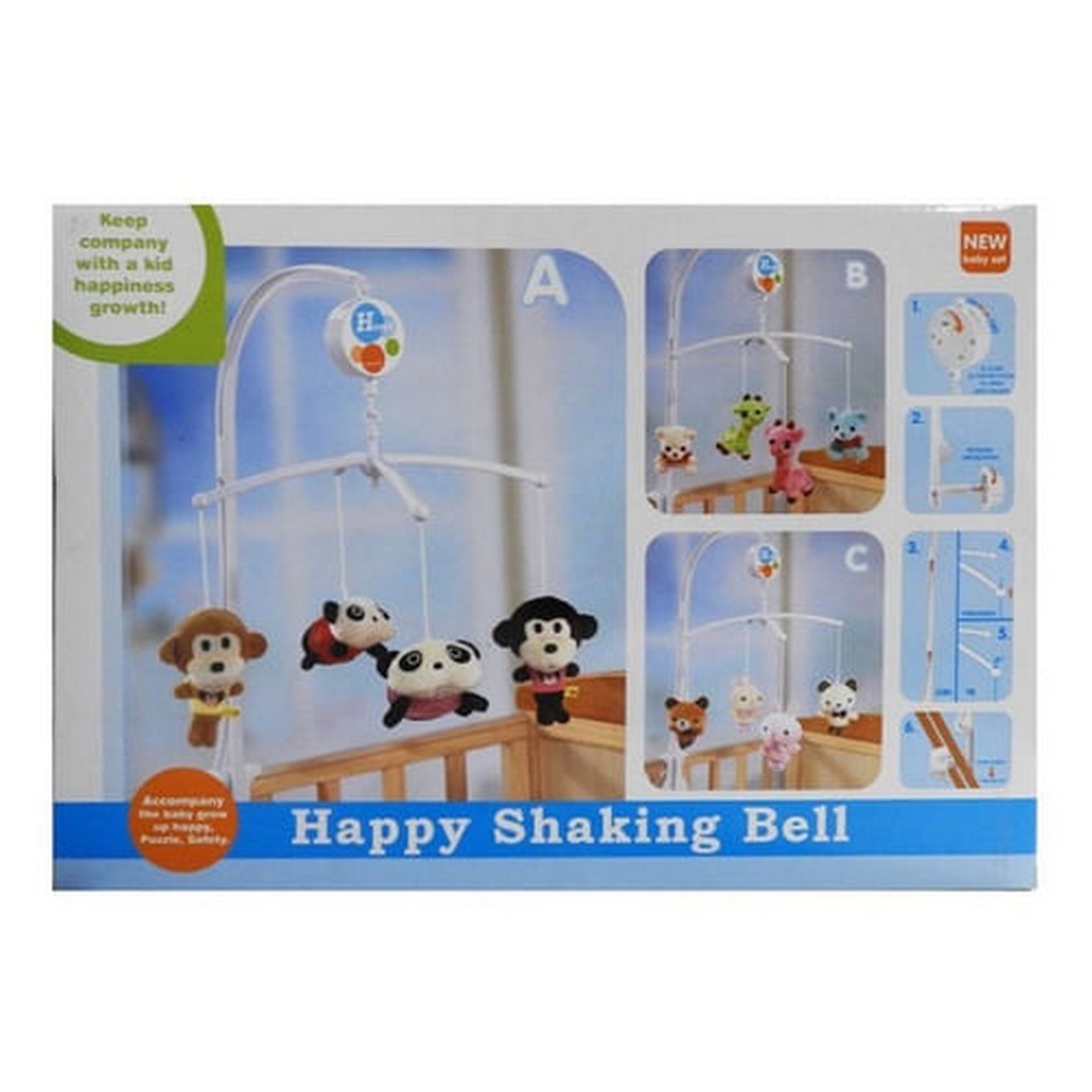 Móvil Musical 4 Colgantes De Peluche 1333611