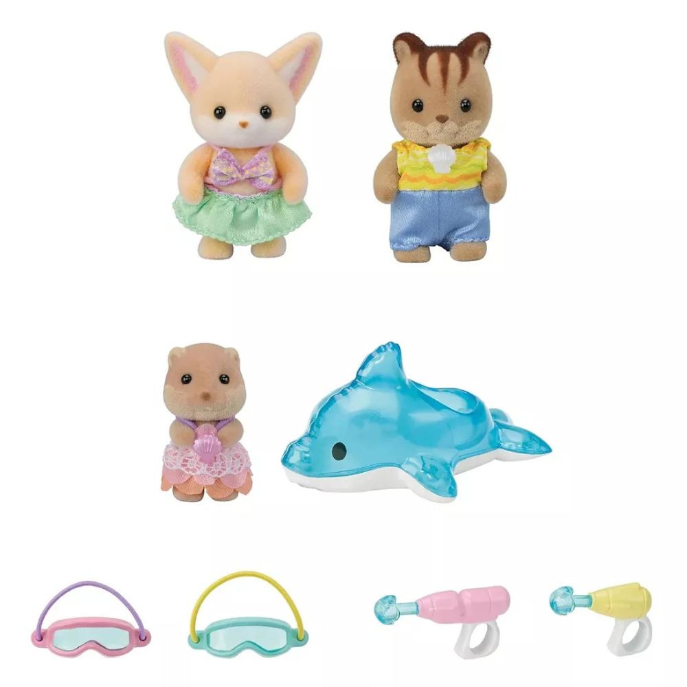 Sylvanian Families Amigos Guardería Fiesta De Piscina 05749