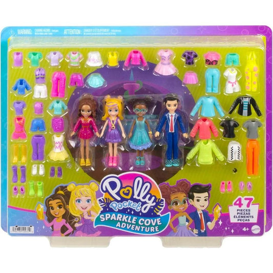 Muñeca Polly Pocket Set Sparkle Cove Adventure Hkw10 Mattel