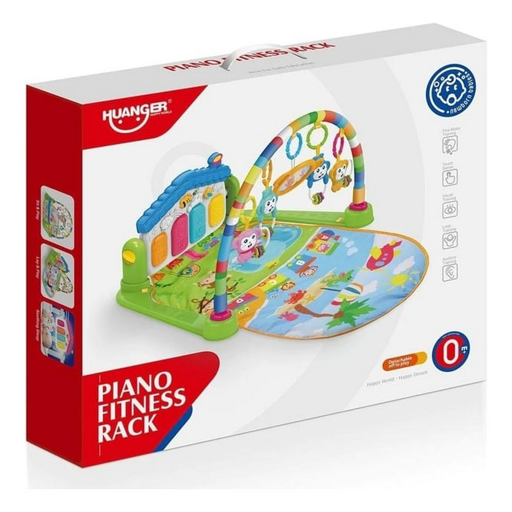 Gimnasio Piano De Bebe Musical Verde 1765529 Huanger