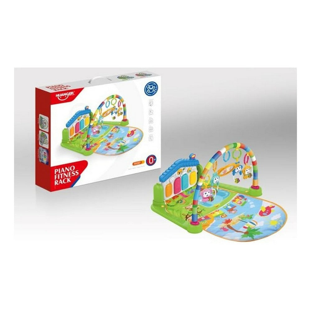 Gimnasio Piano De Bebe Musical Verde 1765529 Huanger