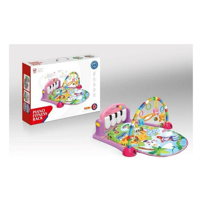 Gimnasio Piano De Bebe Musical Rosa 1765532 Huanger