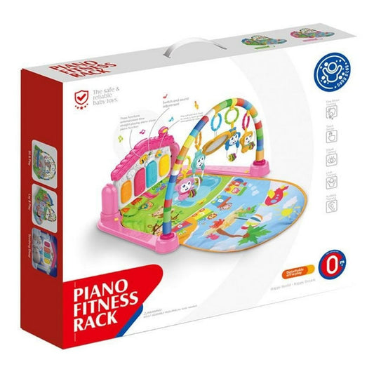 Gimnasio Piano De Bebe Musical Rosa 1765536 Huanger