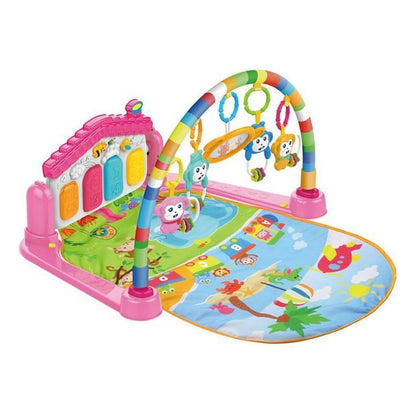 Gimnasio Piano De Bebe Musical Rosa 1765536 Huanger