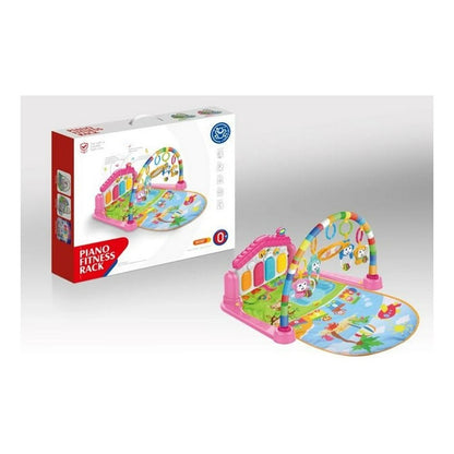 Gimnasio Piano De Bebe Musical Rosa 1765536 Huanger