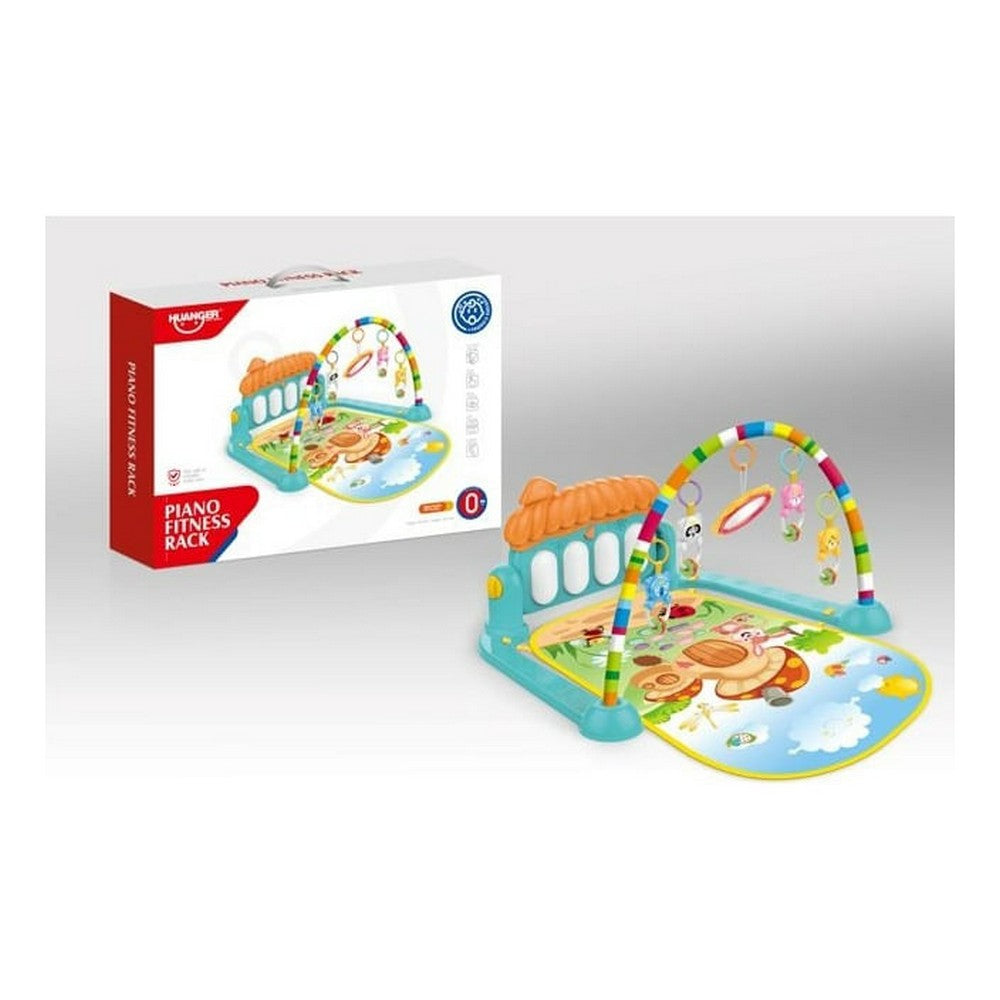 Huanger Gimnasio Musical 3 En 1 Para Bebe Piano Didactico
