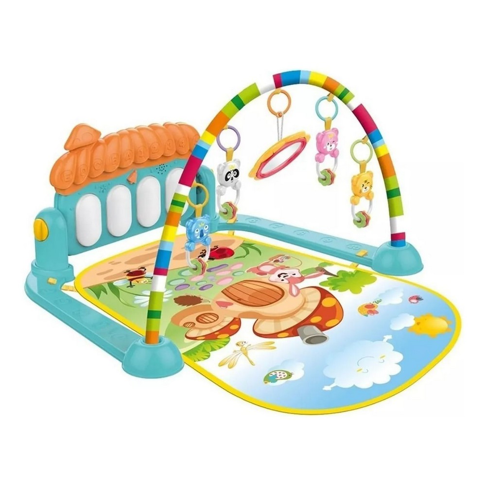 Huanger Gimnasio Musical 3 En 1 Para Bebe Piano Didactico