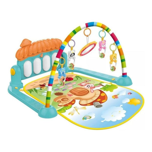 Huanger Gimnasio Musical 3 En 1 Para Bebe Piano Didactico