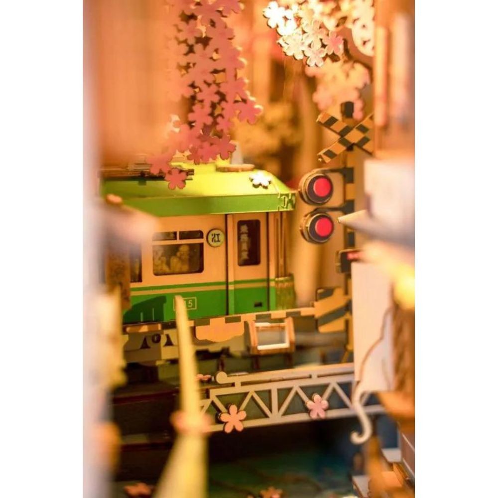 Puzzle3d Sujetalibros Armable Sakura Densya - Rolife