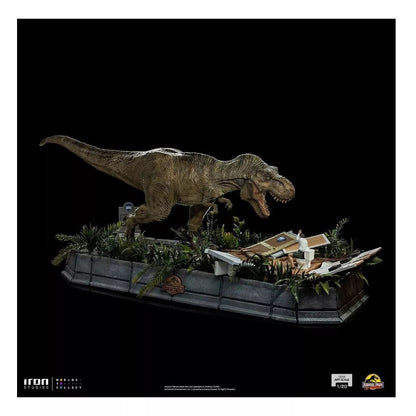 Rex And Donald Gennaro Jurassic Park Demi 1/20 Iron Studios