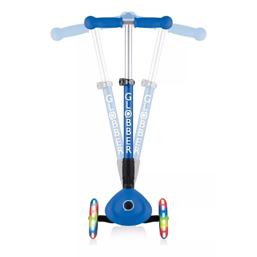 Globber Monopatin Junior Plegable Y C/luces Azul 437-100