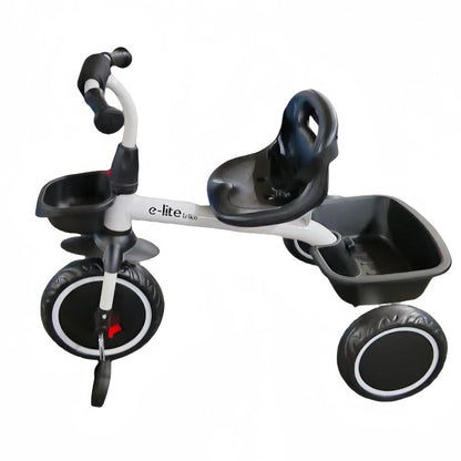 Triciclo E-lite Trike Jy-t04 Negro Y Blanco