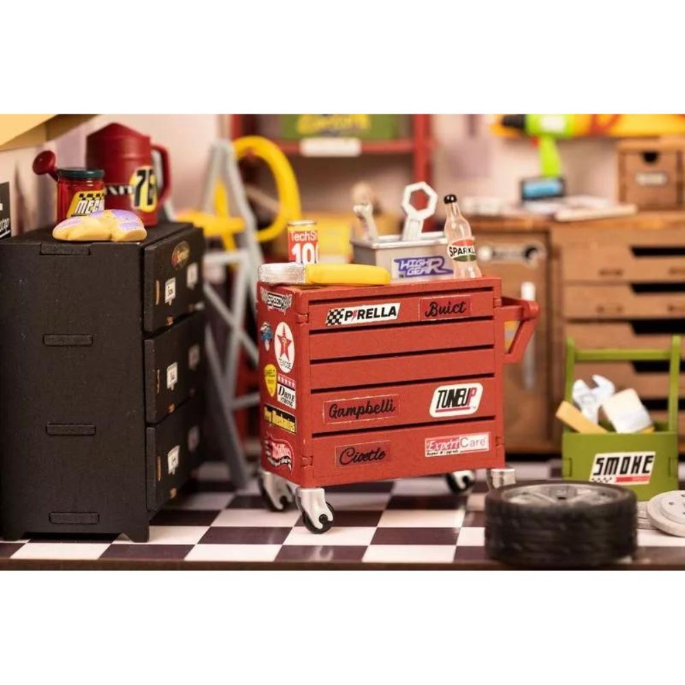 Robotime Puzzle 3d Garage Workshop Dg165 Rolife