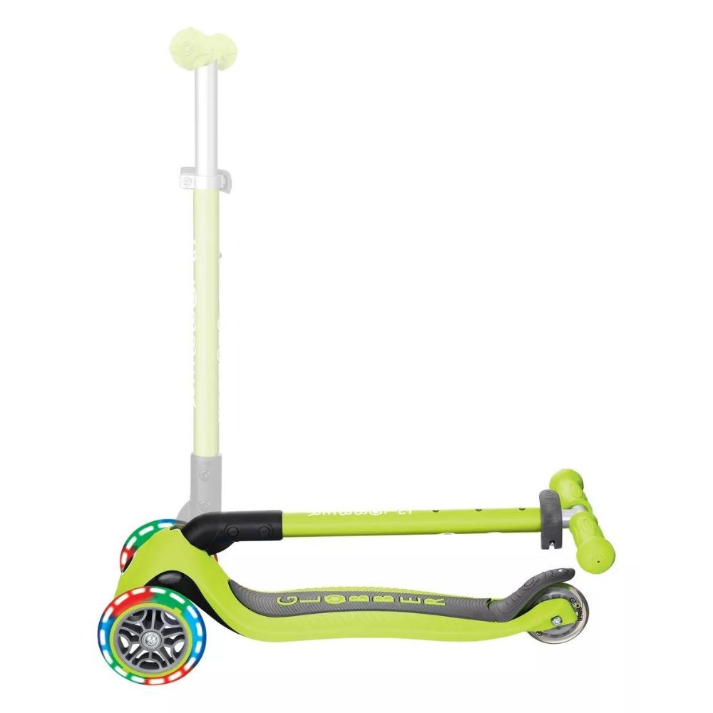 Globber Monopatin Primo Portátil C/luces Verde 432-106-2