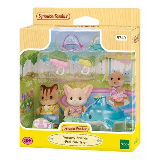 Sylvanian Families Amigos Guardería Fiesta De Piscina 05749