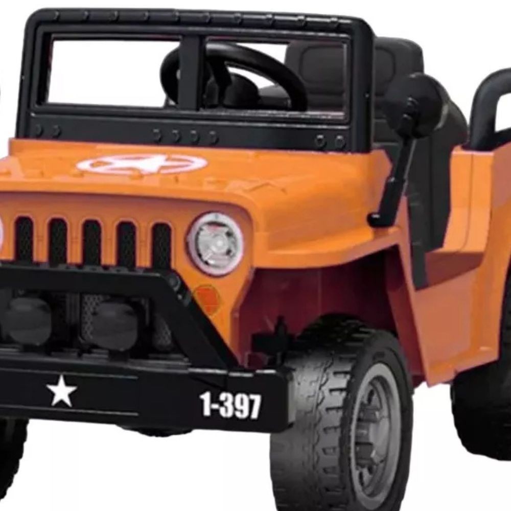 Auto Jeep A Batería Naranja Cn-shh8001