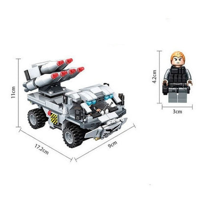 Panlos Brick Lanza Misiles Bloques 426 Pcs 1548296