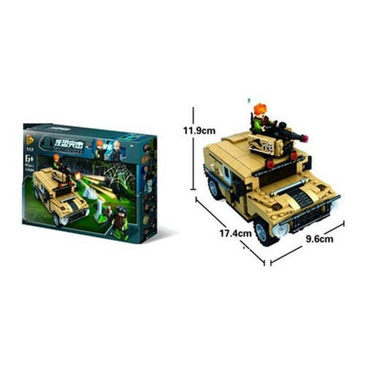 Panlos Brick Jeep Patrulla Bloques 1548364