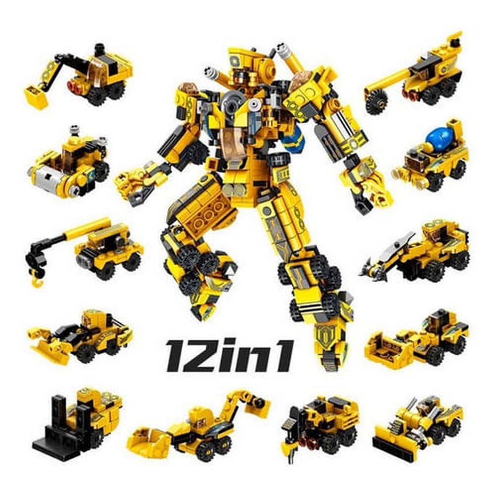 Panlos Brick City Project 12 En 1 Bloques 1781599