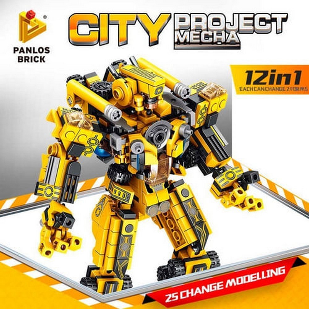 Panlos Brick City Project 12 En 1 Bloques 1781599 Cantidad De Piezas 573