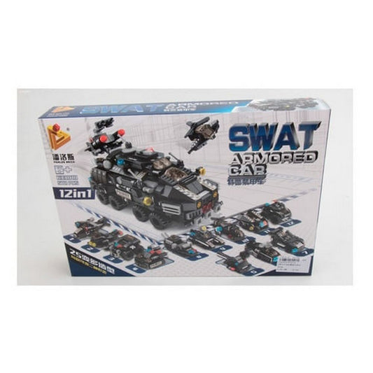 Panlos Brick Bloques 12 En 1 Swat 1781616 E.normal Cantidad De Piezas 572