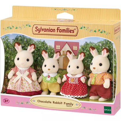 Sylvanian Families Familia Conejo Chocolate 5655