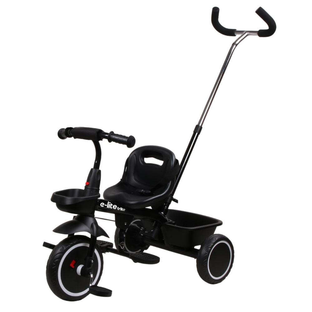 Triciclo Con Manija Jy-t03 Negro