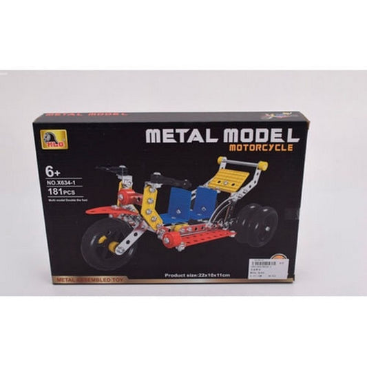 Arma Tu Vehículo De Metal 182 Pcs 1901355 E.normal
