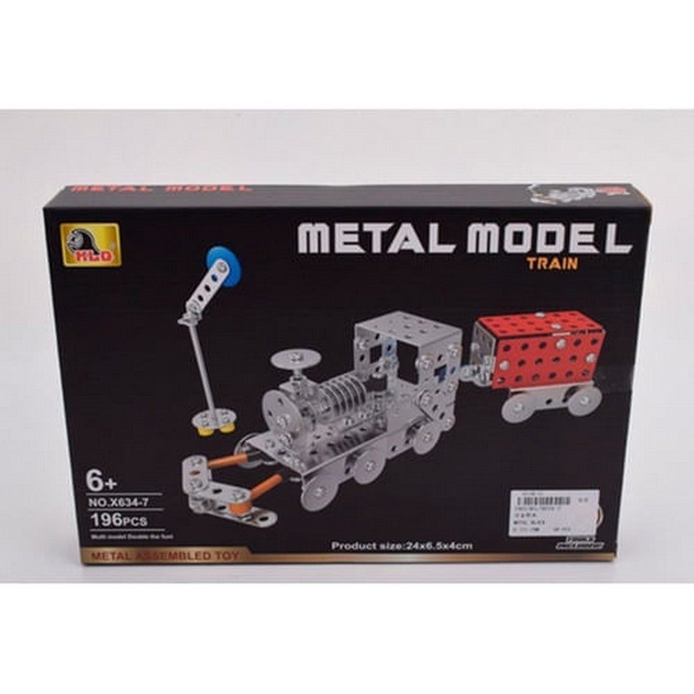 Arma Tu Vehículo De Metal 196 Pcs 1901361 E.normal