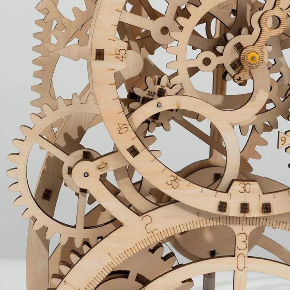 Robotime Puzzle 3d Reloj De Péndulo Lk501 Rokr