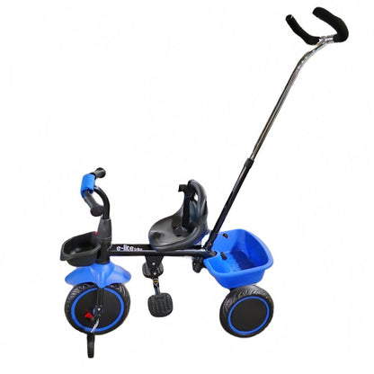 Triciclo Con Manija Jy-t03 Azul