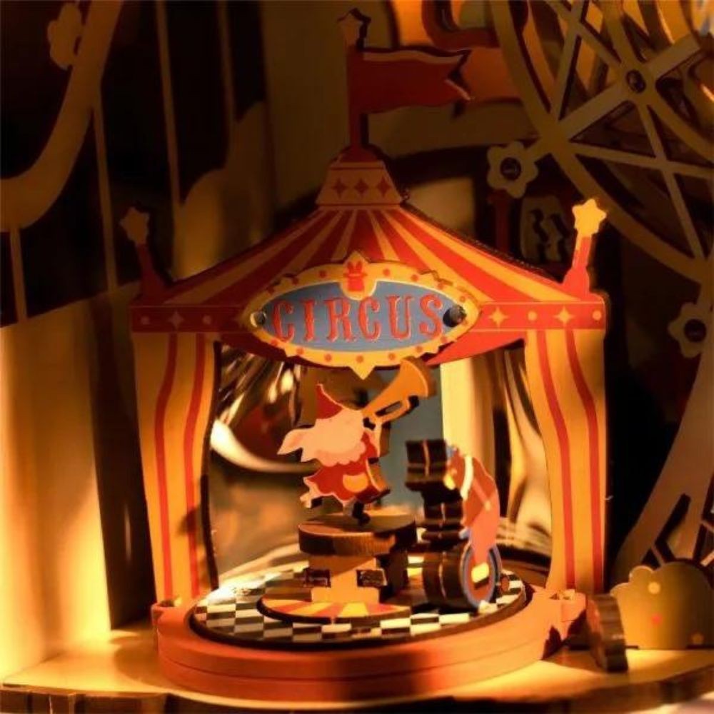 Robotime Puzzle 3d Carnaval Al Atardecer Amt01 Rolife