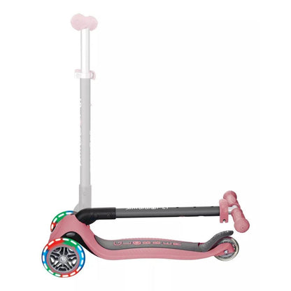 Globber Monopatin Primo Portátil C/luces Rosa 432-210-2
