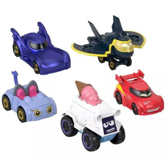 Fisher-price Batwheels Coleccion De 5 Vehiculos Hml20 Mattel
