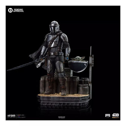 Figura 1/10 Din Djarin And Din Grogu 94923 Iron Studios